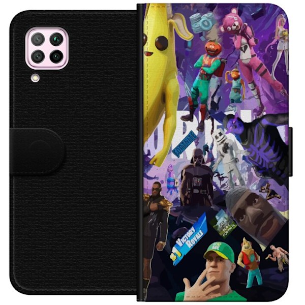 Huawei P40 lite Lommeboketui Fortnite