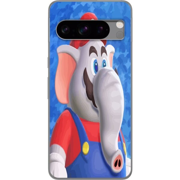 Google Pixel 8 Pro Gennemsigtig cover Super Mario Undere