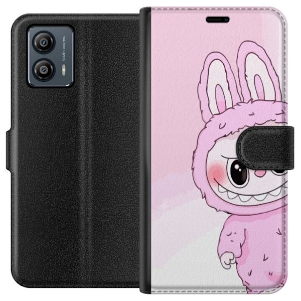 Motorola Moto G53 Lompakkokotelo Labubu Jänis-sarja