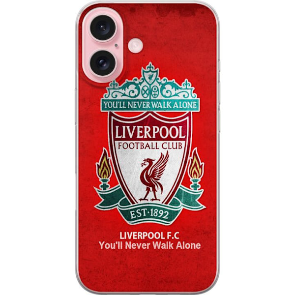 Apple iPhone 16 Gennemsigtig cover Liverpool