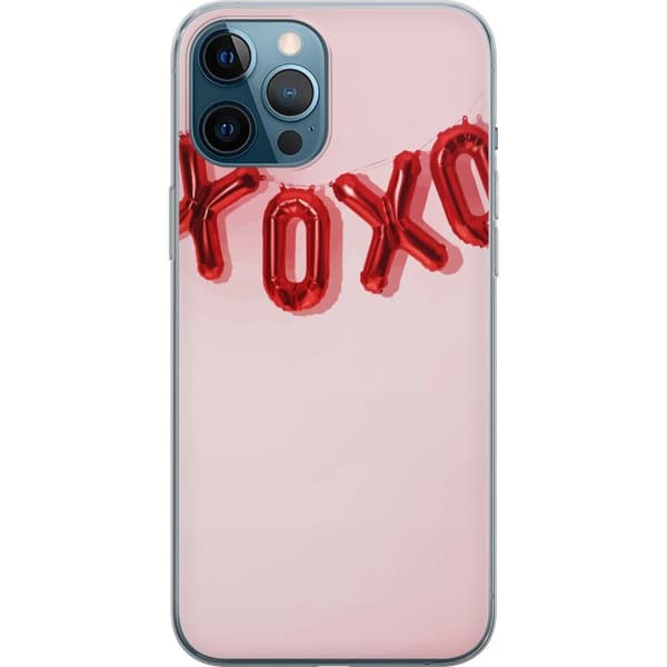 Kompatibelt Mobilskal till Apple iPhone 12 Pro Max Alla hjärtans dag XOXO