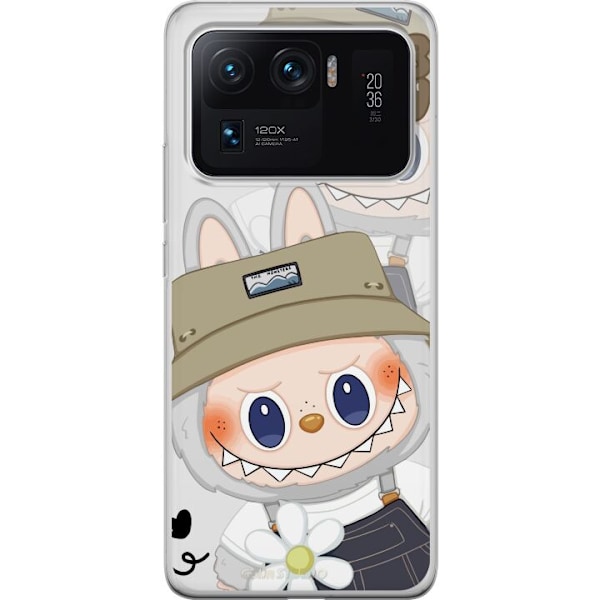 Xiaomi Mi 11 Ultra Gennemsigtig cover Labubu Minimal Mood - En