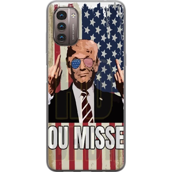 Nokia G21 Gennemsigtig cover Trump