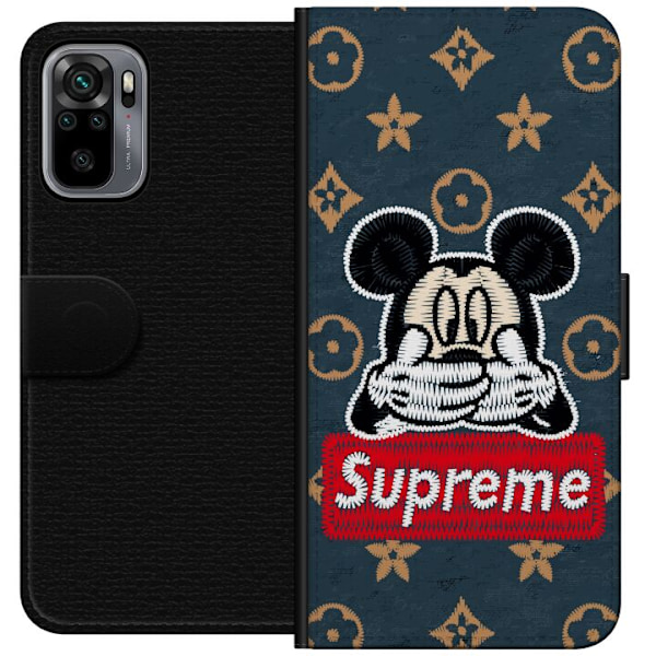 Xiaomi Redmi Note 10S Lommeboketui OOPS mickey