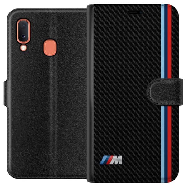 Kompatibelt Lommeboketui til Samsung Galaxy A20e BMW