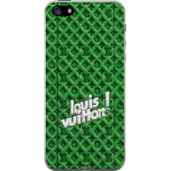 Kompatibelt Mobildeksel til Apple iPhone 5 Inspirert grønt monogram med logo grønn