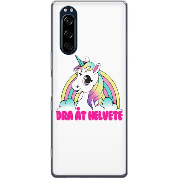 Sony Xperia 5 Gennemsigtig cover Unicorn