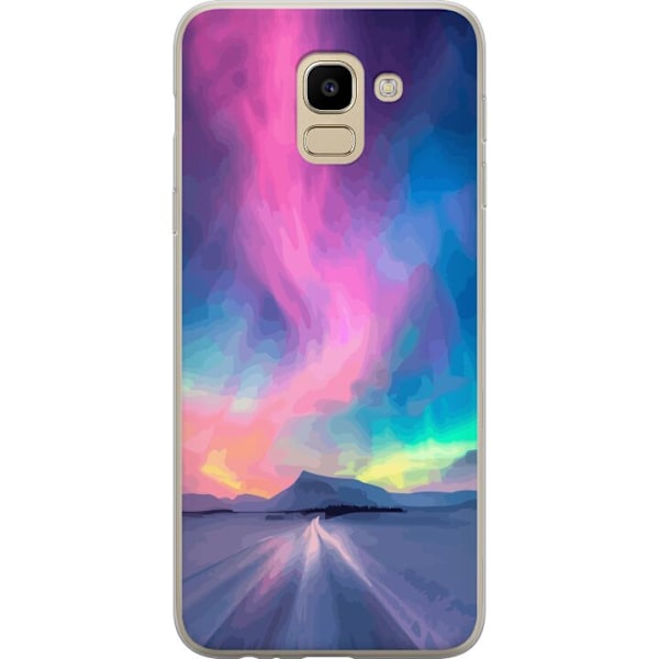 Samsung Galaxy J6 Gjennomsiktig deksel Nordlys