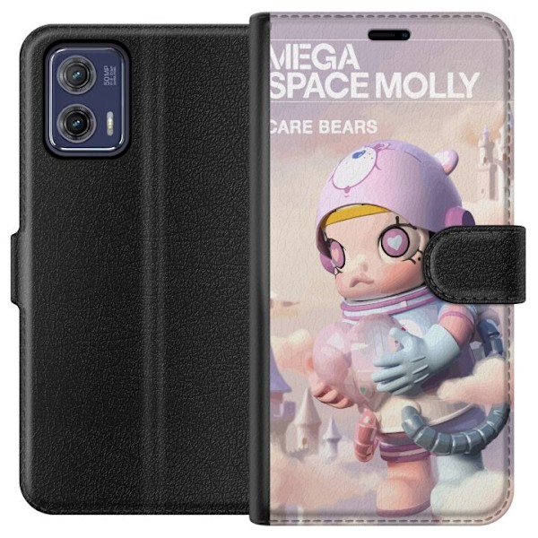 Motorola Moto G73 Lompakkokotelo Mega Space Molly Care Bears Series - Share Bear Edition