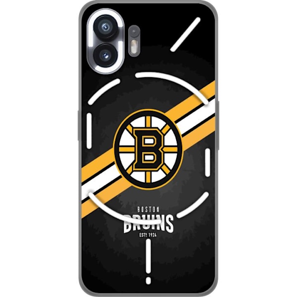 Nothing Phone (2) Gennemsigtig cover Boston Bruins (NHL)