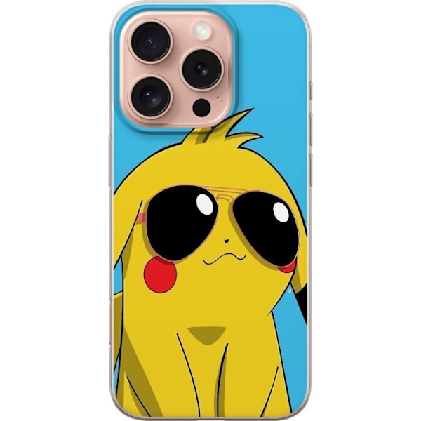 Apple iPhone 16 Pro Gjennomsiktig deksel Pokemon