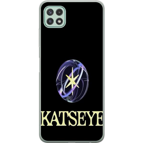 Kompatibelt Mobildeksel til Samsung Galaxy A22 5G KATSEYE logotyp svart