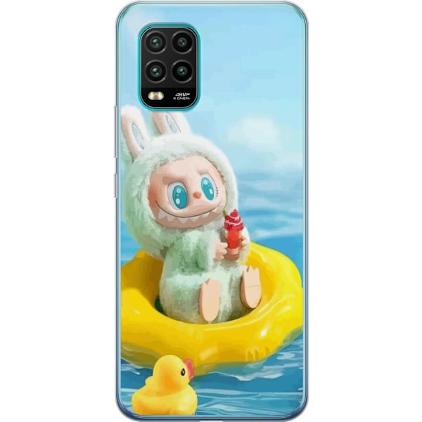 Xiaomi Mi 10 Lite 5G Genomskinligt Skal Labubu Stripe Attack
