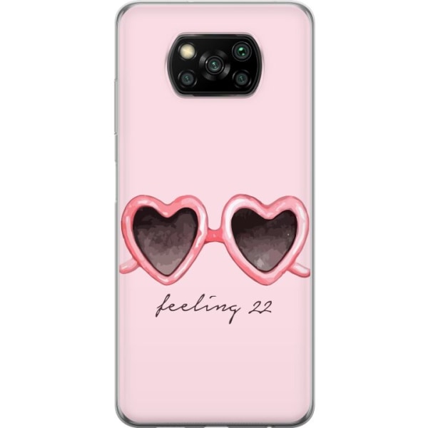 Xiaomi Poco X3 NFC Gennemsigtig cover Taylor Swift - Feeling 2