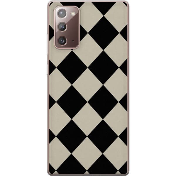 Kompatibelt Mobildeksel til Samsung Galaxy Note20 Mono Harlekin flerfarget