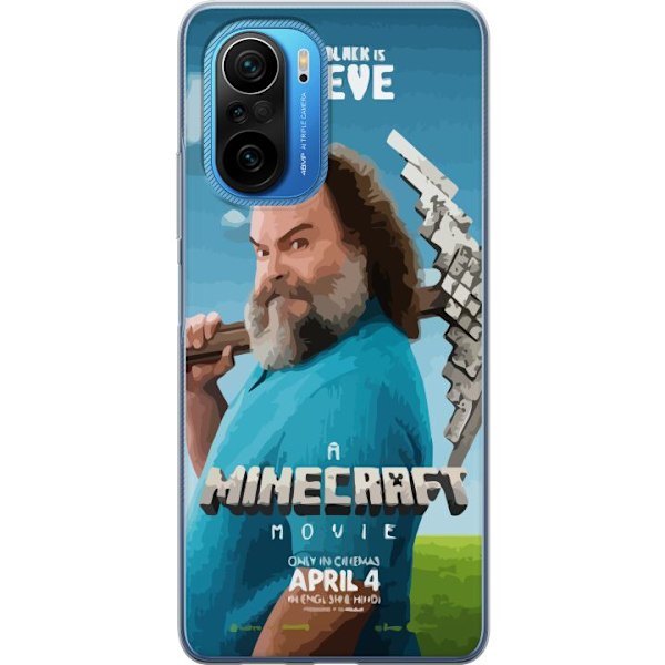 Xiaomi Poco F3 Gennemsigtig cover En Minecraft-film