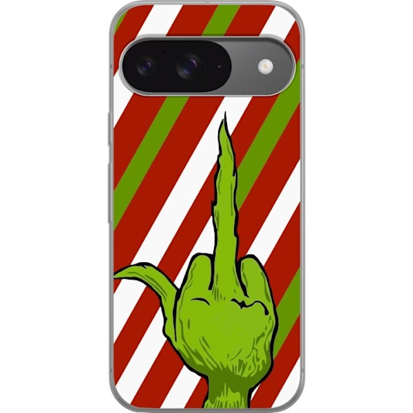 Google Pixel 9 Gjennomsiktig deksel Grinch