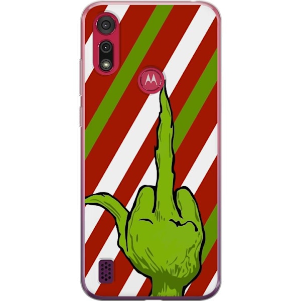 Motorola Moto E6s (2020) Gjennomsiktig deksel Grinch