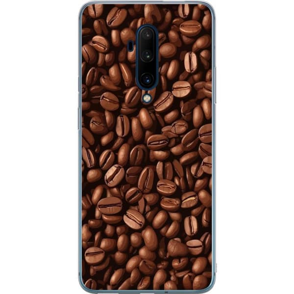 Kompatibelt Mobildeksel til OnePlus 7T Pro Kaffebönor närbild brun