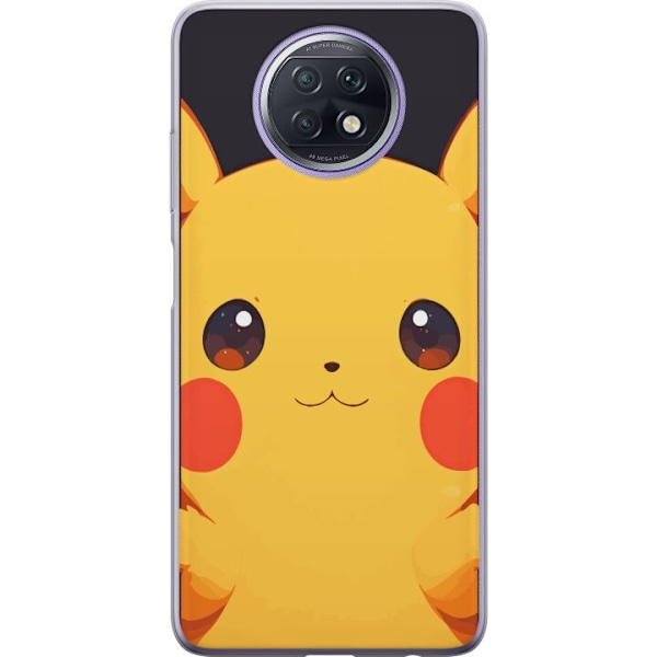 Xiaomi Redmi Note 9T Läpinäkyvä kuori Pikachu