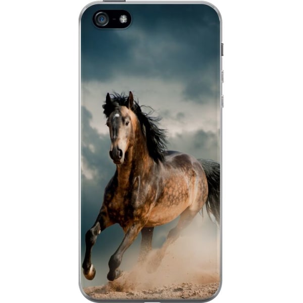 Apple iPhone 5 Gjennomsiktig deksel Hest