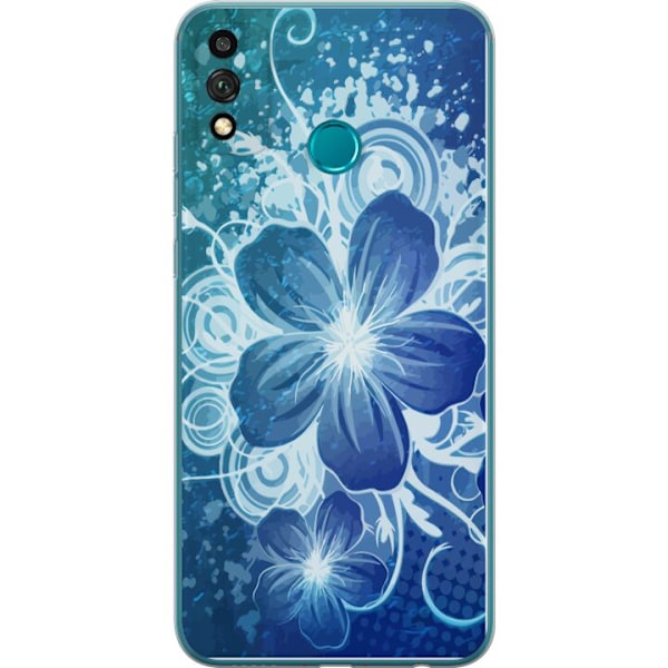 Honor 9X Lite Genomskinligt Skal Blomma