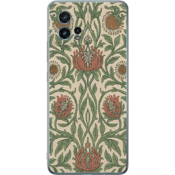 Motorola Moto G72 Genomskinligt Skal Petal Details