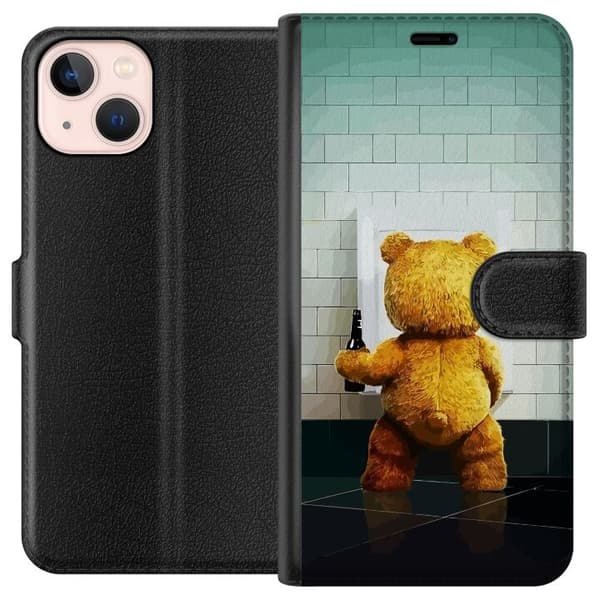 Kompatibelt Plånboksfodral till Apple iPhone 13 mini Full Björn