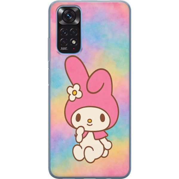 Xiaomi Redmi Note 11 Läpinäkyvä kuori Kawaii Sanrio My Melo