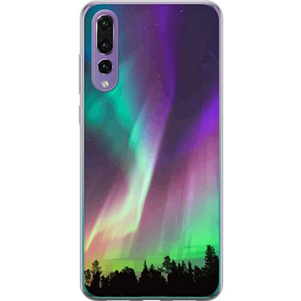 Huawei P20 Pro Gjennomsiktig deksel Nordlys