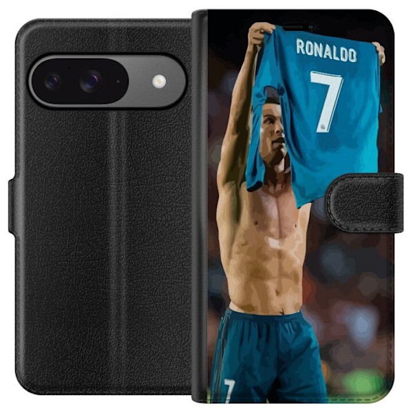 Google Pixel 9 Tegnebogsetui Cristiano Ronaldo