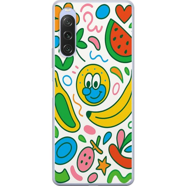 Kompatibelt Mobildeksel til Sony Xperia 10 V Sommerfuglslør