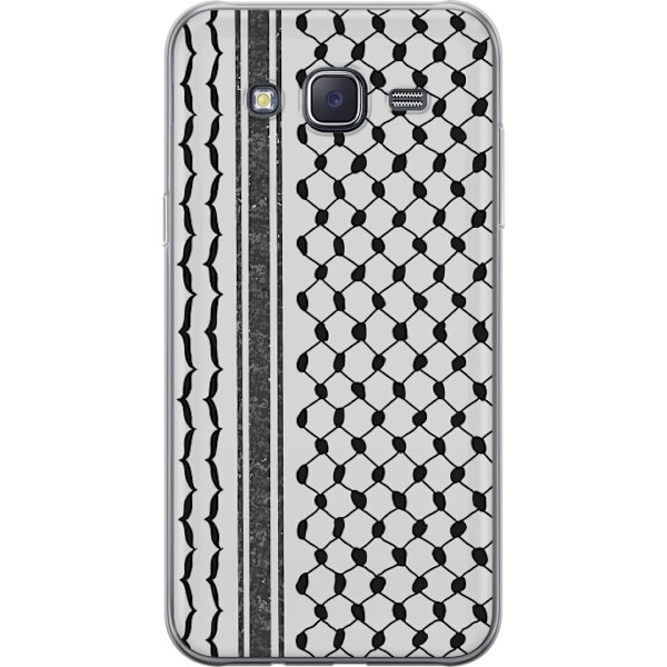 Samsung Galaxy J5 Gennemsigtig cover Palæstinensisk mønster