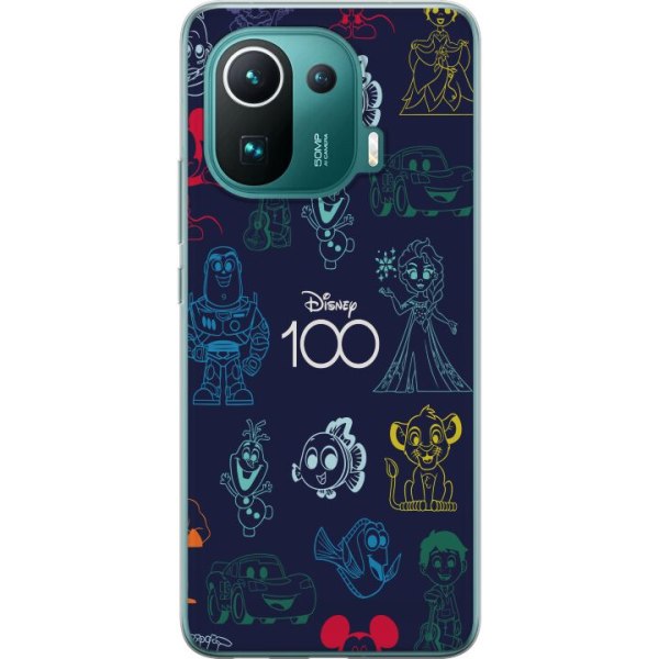 Xiaomi Mi 11 Pro Läpinäkyvä kuori Disney 100