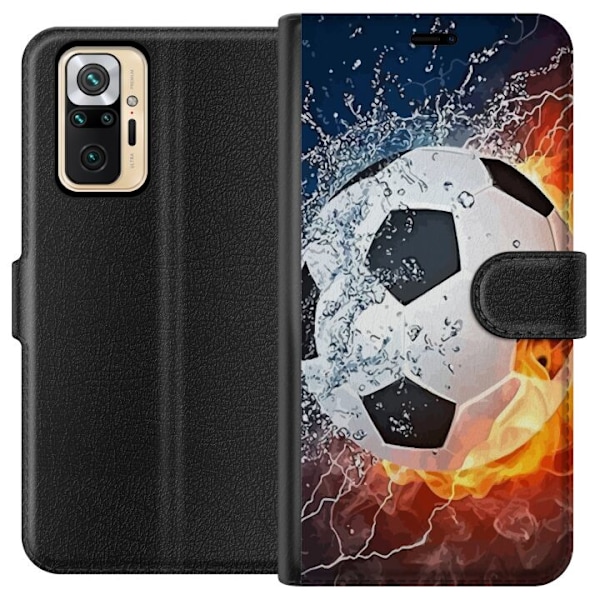 Xiaomi Redmi Note 10 Pro Lommeboketui Fotball Eld