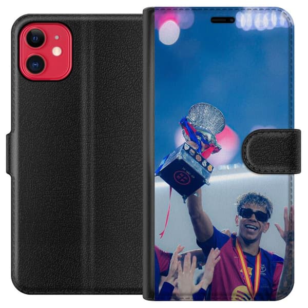 Kompatibel Tegnebogsetui til Apple iPhone 11 Lamine Yamal