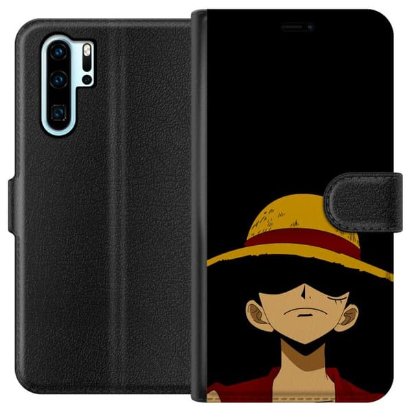 Kompatibelt Lommeboketui til Huawei P30 Pro Anime
