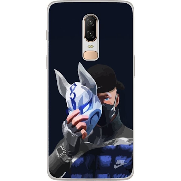 OnePlus 6 Gennemsigtig cover Fortnite - Drift