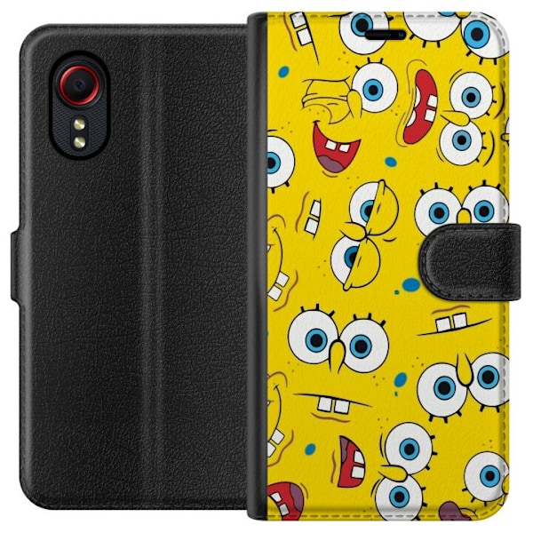 Samsung Galaxy Xcover 5 Lommeboketui SvampeBob Firkant