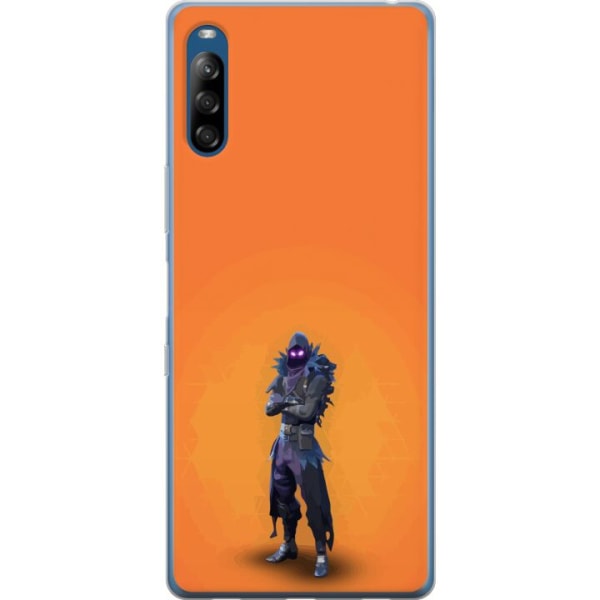 Sony Xperia L4 Läpinäkyvä kuori Fortnite - Raven