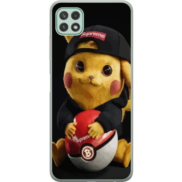 Samsung Galaxy A22 5G Gjennomsiktig deksel Pikachu Supreme