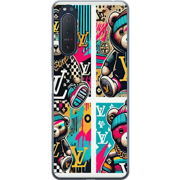 Sony Xperia 5 II Läpinäkyvä kuori LV Teddy
