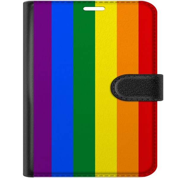 Kompatibelt Lommeboketui til Apple iPhone Duo Pride Flagga