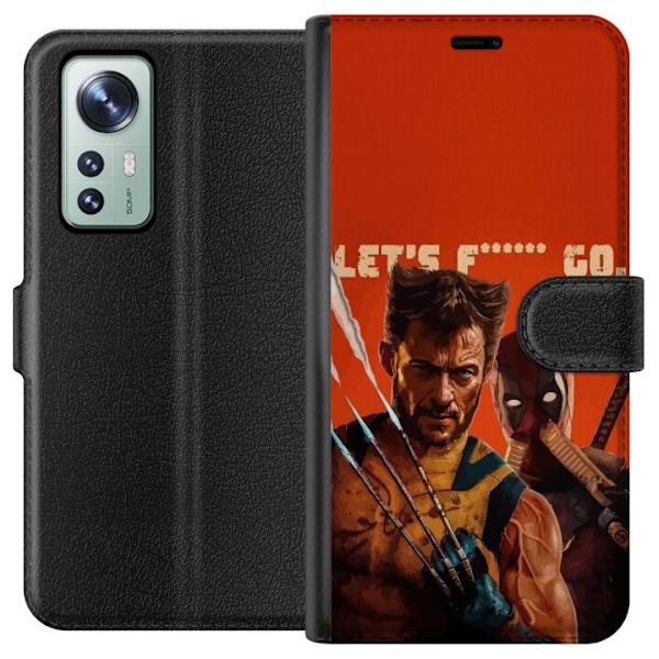 Xiaomi 12 Plånboksfodral Deadpool & Wolverine