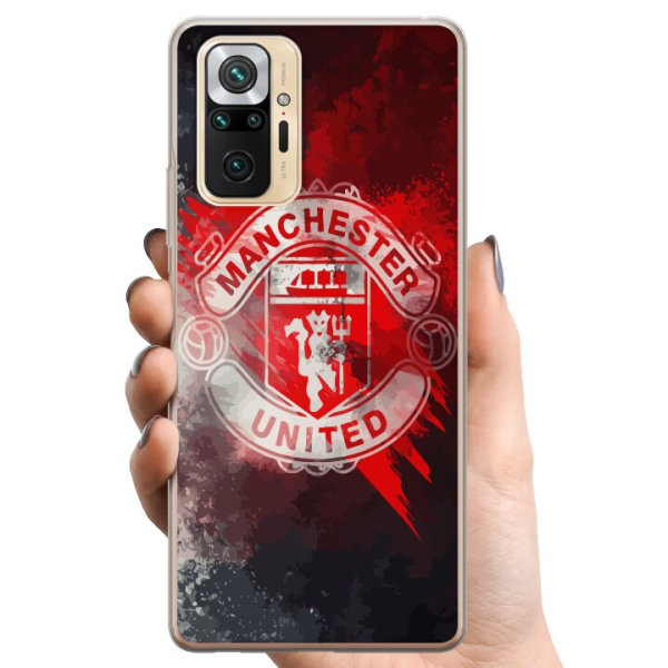 Xiaomi Redmi Note 10 Pro TPU Mobildeksel Manchester United FC