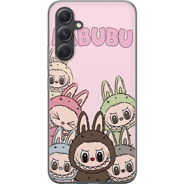Samsung Galaxy S24+ Läpinäkyvä kuori Labubu Classics