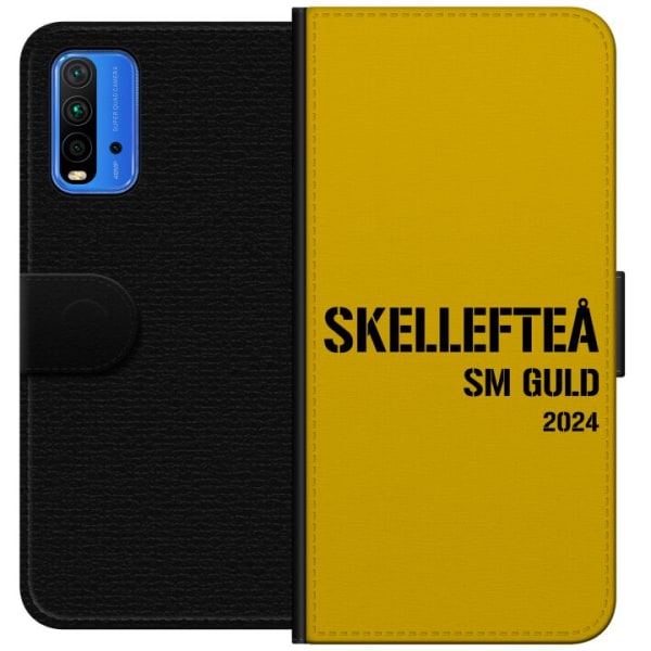 Xiaomi Redmi Note 9 4G Lompakkokotelo Skellefteå SM KULTA