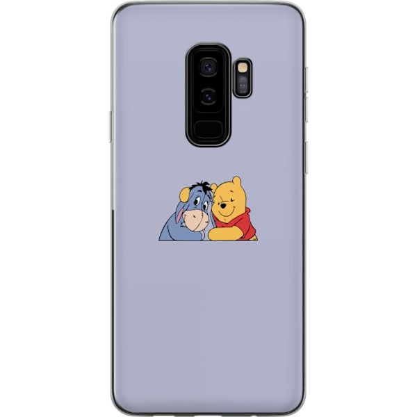 Samsung Galaxy S9+ Gennemsigtig cover Nalle Puh og Æsel