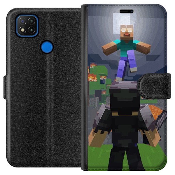 Xiaomi Redmi 9C Lompakkokotelo Minecraft