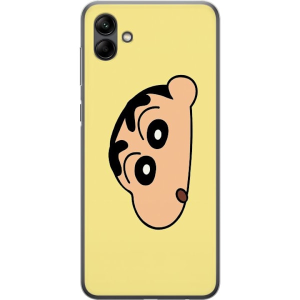 Samsung Galaxy A05 Läpinäkyvä kuori Peeking Shinchan